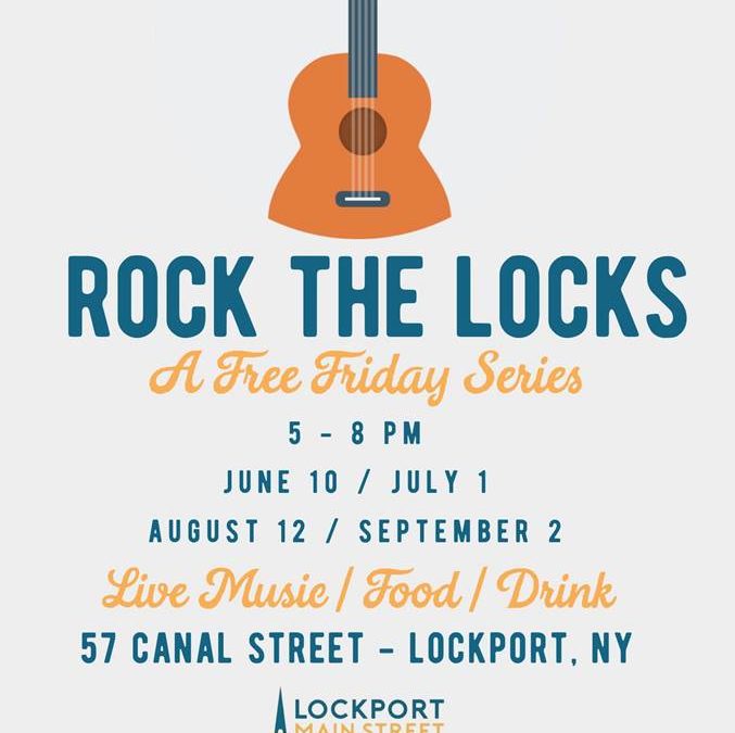 Join us TODAY, Friday, June 10th for the first of four mini-concert series Lockport Main Street will be hosting on Canal Street this year!